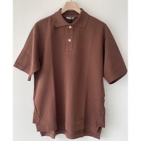 ʣ١AURALEE A22SP01EK SUPER FINE COTTON SALT SHRINK PIQUE BIG POLO ꡼  ӥåݥ