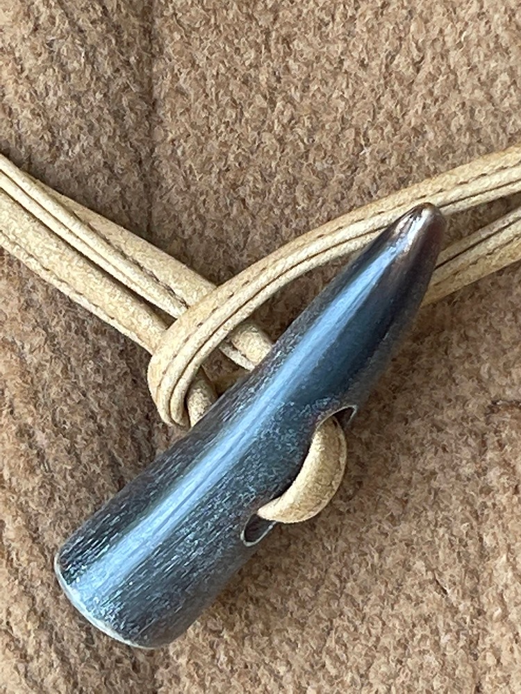 AURALEE  A22AC01WH WOOL HERRINBONE PILE DUFFLE COAT ������꡼  ���åե륳����(BRN)