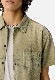 JOHN ELLIOTT GAS STATION S/S SHIRT (OLIVE) / ����󥨥ꥪ�å� �ڥ���ȥ����