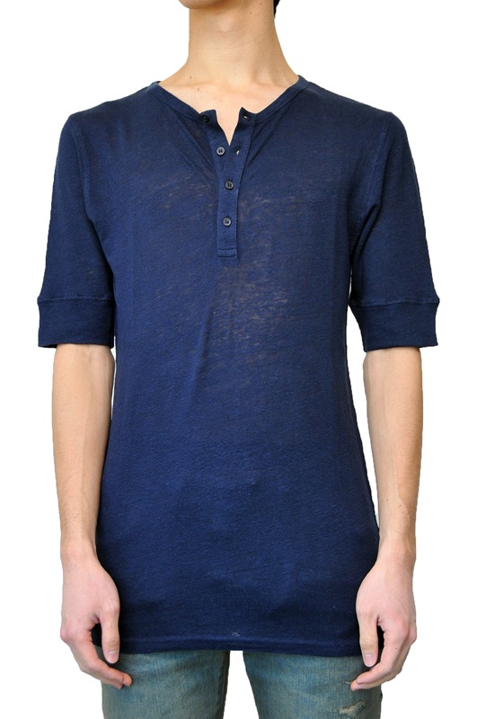 BALMAIN HOMME HENLEY NECK S/S TEE (N) / Хޥ󥪥 إ꡼ͥåƥ