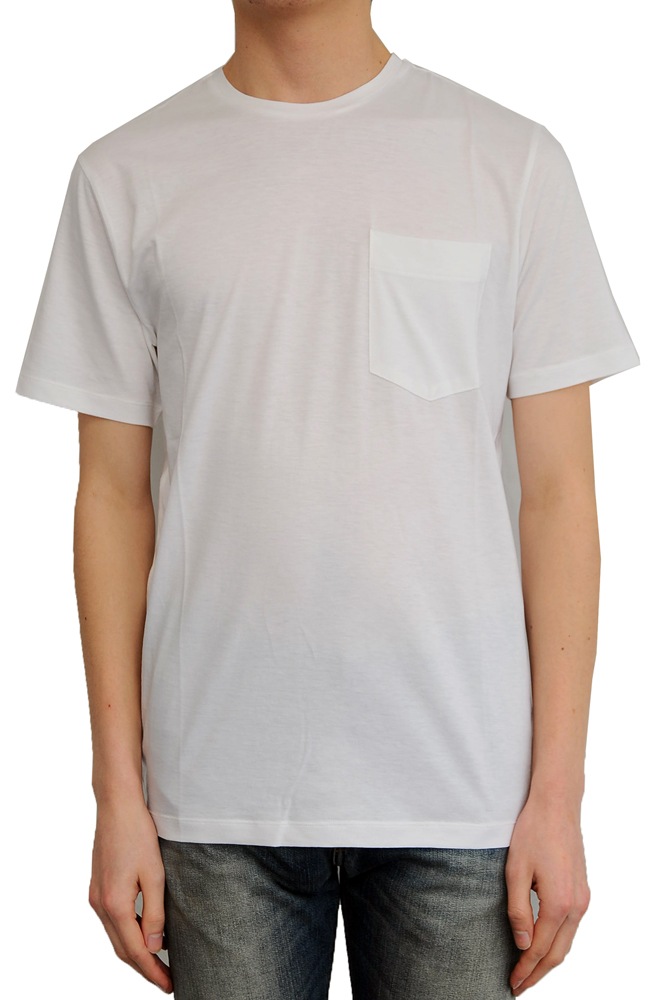 AMI CREW NECK POCKET TEE  /  롼ͥåݥåȥƥ (/BLACK)
