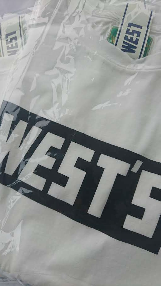 WESTOVERALLS T-SHIRT (W/BK) / �������ȥ����С������륺 T�����