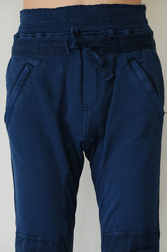 HAIDER ACKERMANN SWEAT PANTS/ϥåޥ åץɥåȥѥ (BLU)