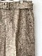 AURALEE SUPER MILLED SHETLAND WOOL BELTED FIELD PANTSA21AP02LH꡼  ٥ȥѥ TOP GRAY BEIGE