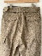 AURALEE SUPER MILLED SHETLAND WOOL BELTED FIELD PANTSA21AP02LH꡼  ٥ȥѥ TOP GRAY BEIGE