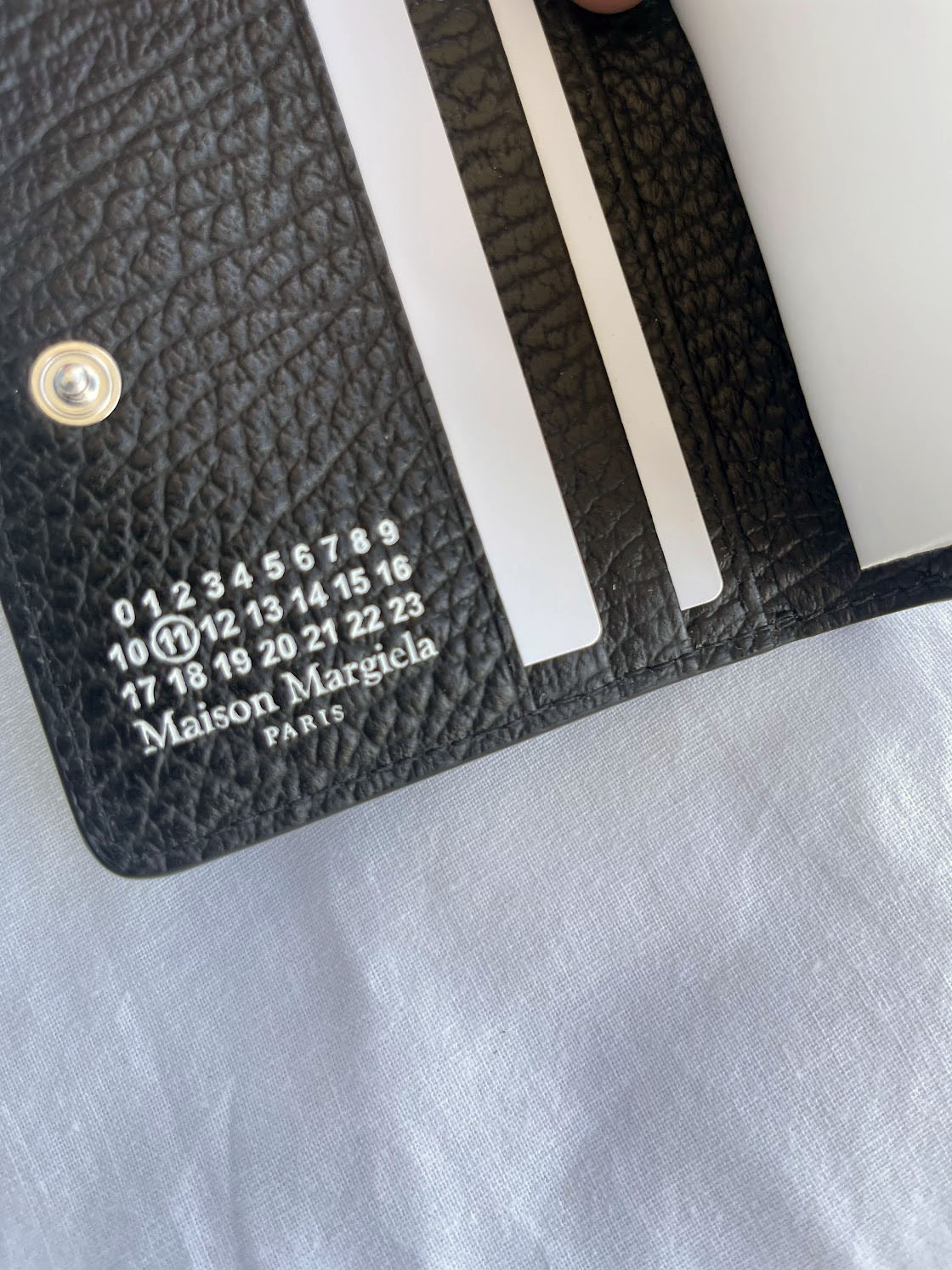 MAISON MARGIELA Compact Bi Fold Wallet S56UI0140 / �᥾��ޥ른���� �Х��ե�����ɡ�������åȡ�����