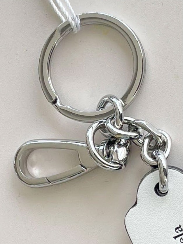 MAISON MARGIELA KEY RING SA1UA0004 / �᥾��ޥ른���� �����ۥ��������� (WHITE)