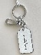 MAISON MARGIELA KEY RING SA1UA0004 / �᥾��ޥ른���� �����ۥ��������� (WHITE)