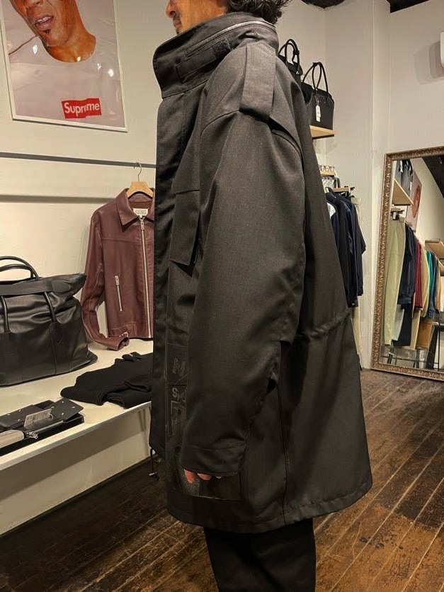 MAISON MARGIELA NYLON COAT S51AM0489/ �᥾��ޥ른���� ��å������ȡ��ߥ꥿�꡼���쥤�󥳡���