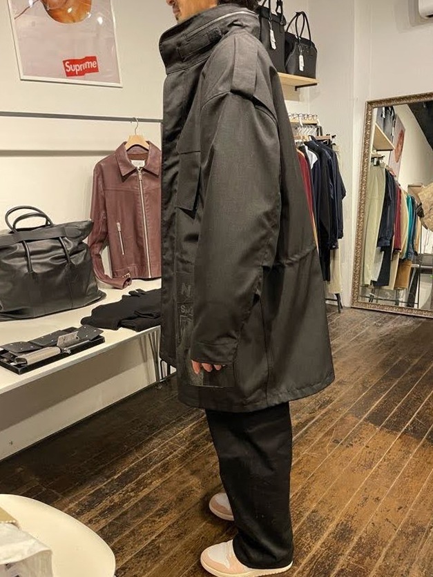 MAISON MARGIELA NYLON COAT S51AM0489/ �᥾��ޥ른���� ��å������ȡ��ߥ꥿�꡼���쥤�󥳡���