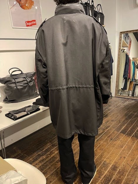 MAISON MARGIELA NYLON COAT S51AM0489/ �᥾��ޥ른���� ��å������ȡ��ߥ꥿�꡼���쥤�󥳡���