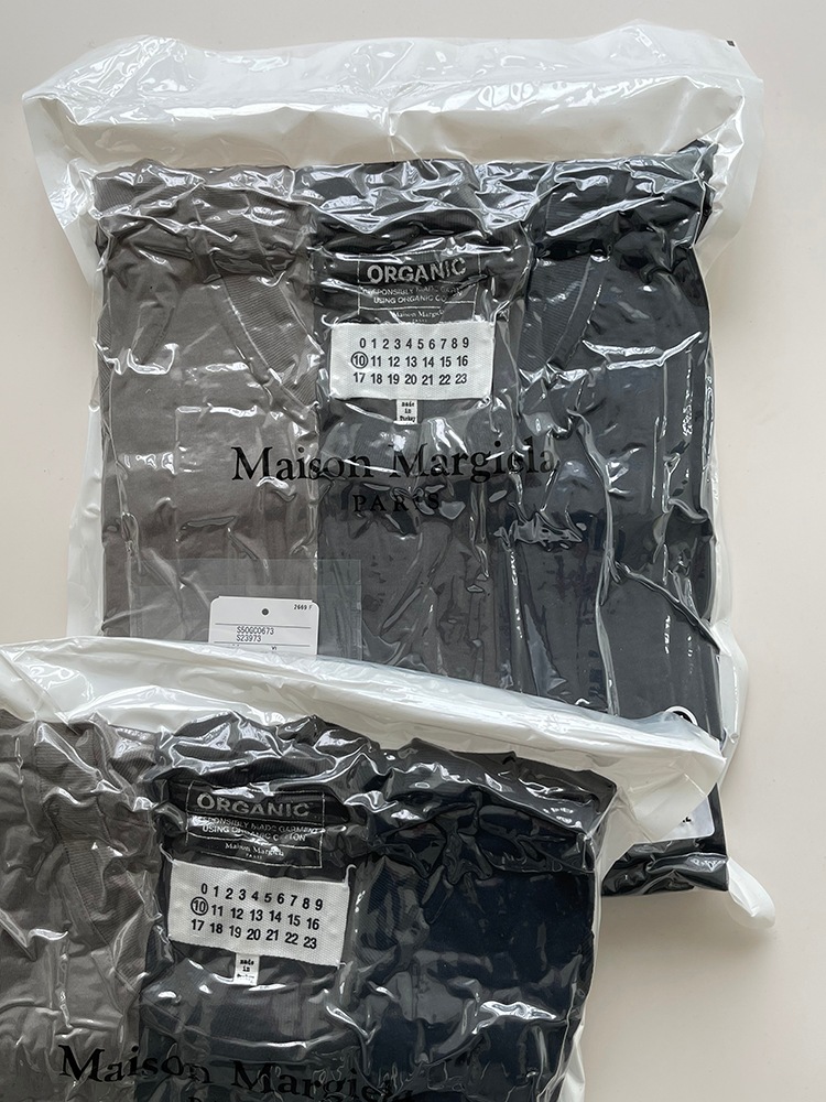 MAISON MARGIELA 3PACK TEE / �᥾��ޥ른���� �Х��塼��ѥå���