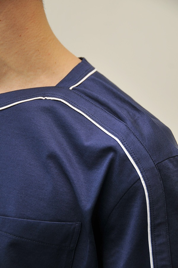 BALENCIAGA PIPING LINE TEE (M) / �Х�󥷥��� �ѥ��ԥ󥰥饤�� �ƥ�