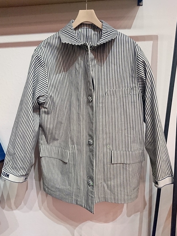 WESTOVERALLS HICKORY DENIM R-L TAILORALL JACKET (W/N) / �������ȥ����С������륺 ��С����֥른�㥱�å� �ҥå��꡼