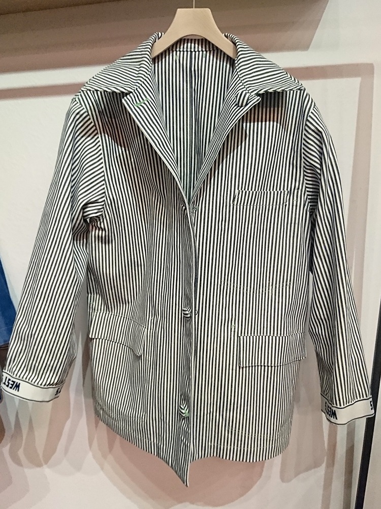 WESTOVERALLS HICKORY DENIM R-L TAILORALL JACKET (W/N) / �������ȥ����С������륺 ��С����֥른�㥱�å� �ҥå��꡼