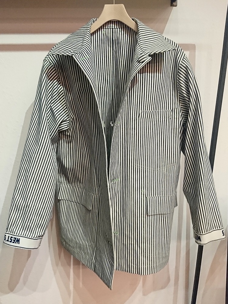 WESTOVERALLS HICKORY DENIM R-L TAILORALL JACKET (W/N) / �������ȥ����С������륺 ��С����֥른�㥱�å� �ҥå��꡼