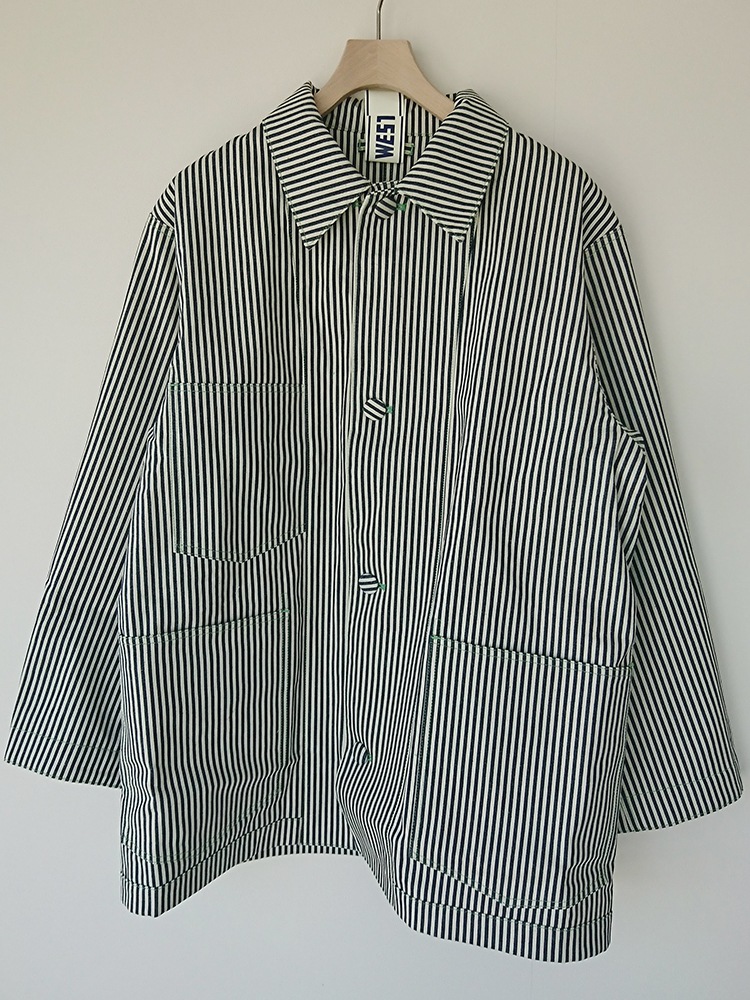 WESTOVERALLS HICKORY DENIM R-L TAILORALL JACKET (W/N) / �������ȥ����С������륺 ��С����֥른�㥱�å� �ҥå��꡼