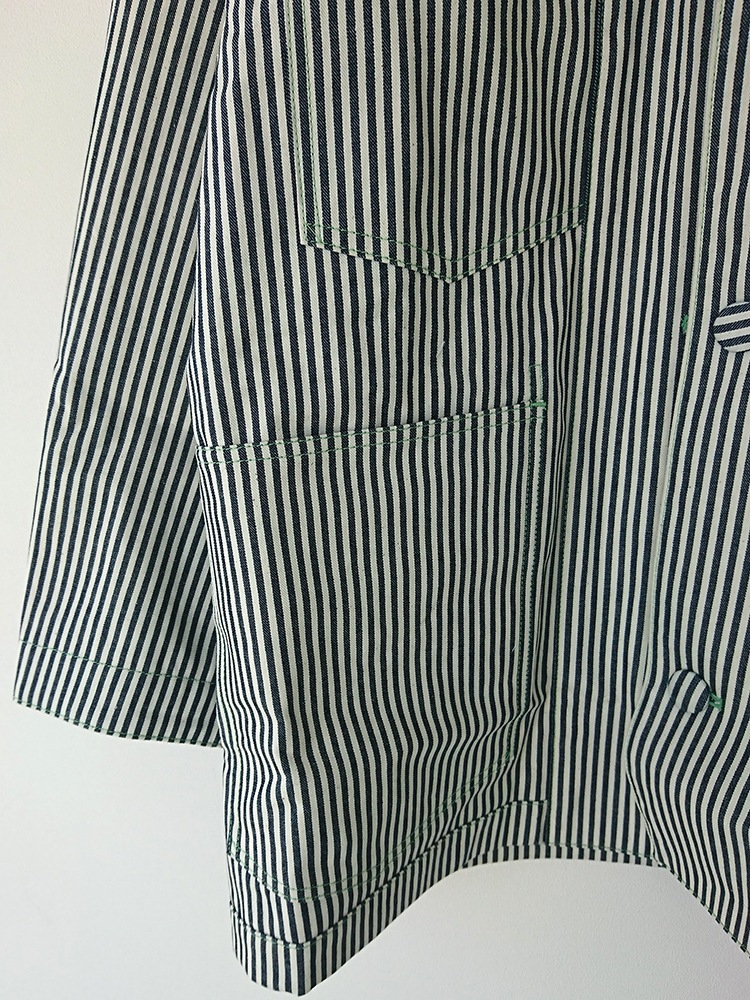 WESTOVERALLS HICKORY DENIM R-L TAILORALL JACKET (W/N) / �������ȥ����С������륺 ��С����֥른�㥱�å� �ҥå��꡼