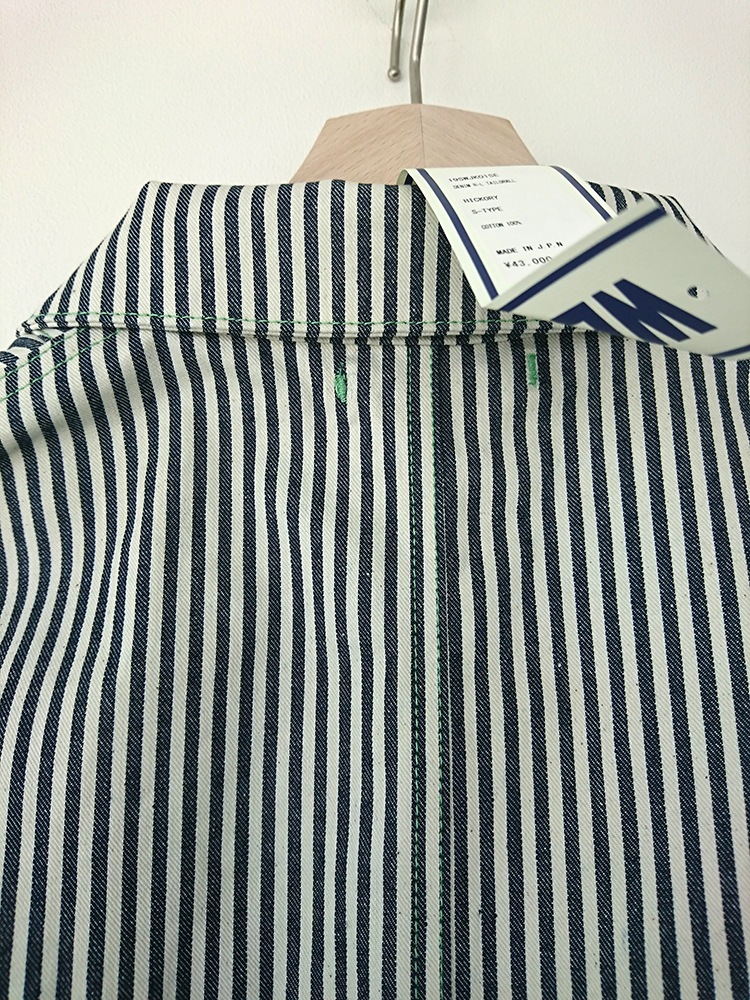 WESTOVERALLS HICKORY DENIM R-L TAILORALL JACKET (W/N) / �������ȥ����С������륺 ��С����֥른�㥱�å� �ҥå��꡼