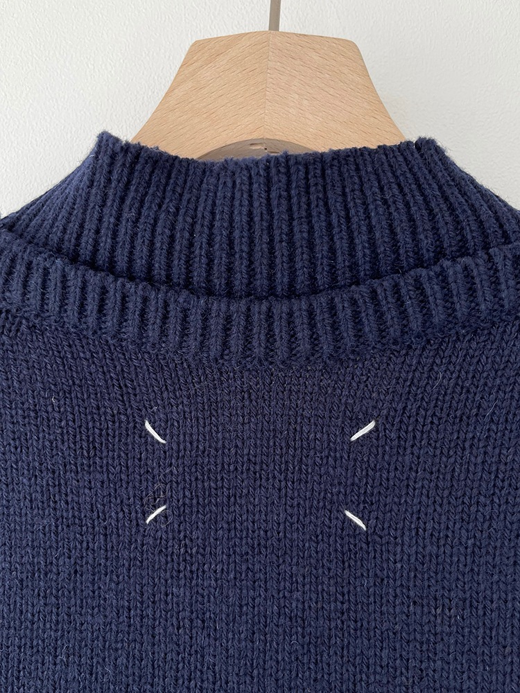 ��2�����١�MAISON MARGIELA KNIT VEST/ �᥾��ޥ른���� �˥åȥ٥��ȡ����ȡ��� SI1TH0001 S18064860F