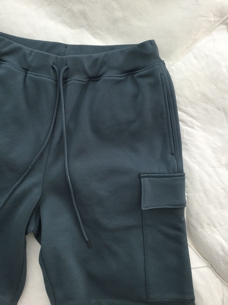 AURALEE A20SP04PU  POLYESTER SWEAT SHORTS ꡼ 硼 BLUE GRAY