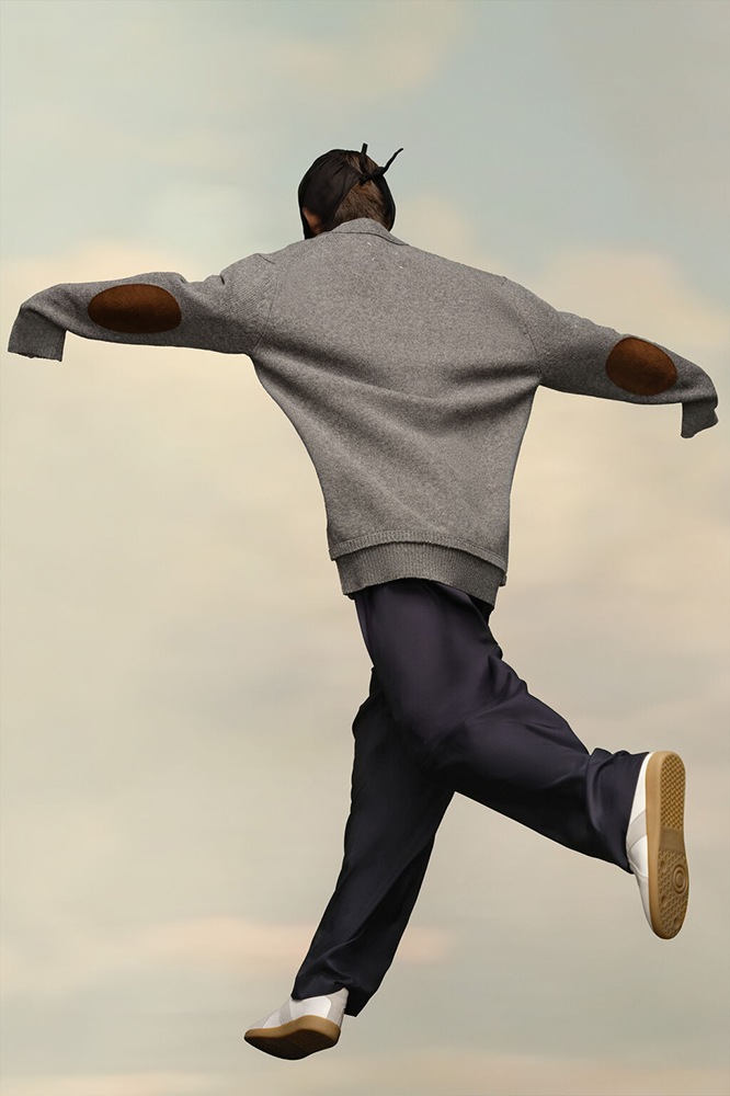 MAISON MARGIELA CARDIGAN/ �᥾��ޥ른���� ����ܡ��ѥå������ǥ�����SI1GP0003��S18064860F