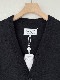 MAISON MARGIELA CARDIGAN/ �᥾��ޥ른���� ����ܡ��ѥå������ǥ����󡡥֥�å� S30HA0908