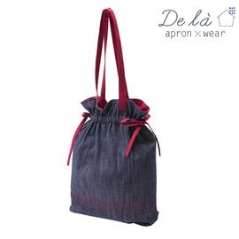 ��De la apron��wear�ۥɥ� �� �饤�ȥ��󥹥ǥ˥�+��������ɤ��夦 ���� �Хå�