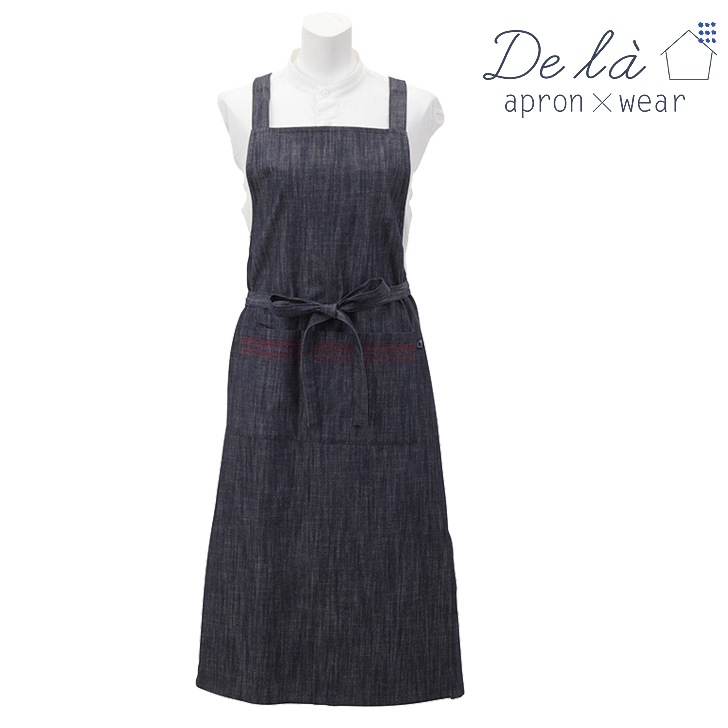 ��De la apron��wear�ۥɥ� �� �饤�ȥ��󥹥ǥ˥� + �������� �ɤ����夦 ������ ���ץ���