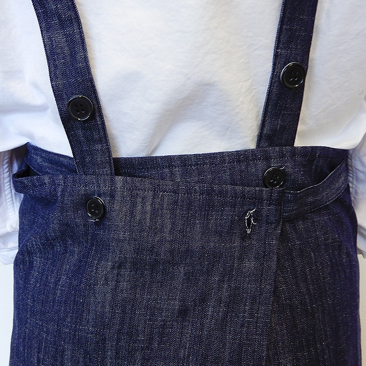 ��De la apron��wear�ۥɥ� �� �饤�ȥ��󥹥ǥ˥� + �������� �ɤ����夦 ������ ���ץ���