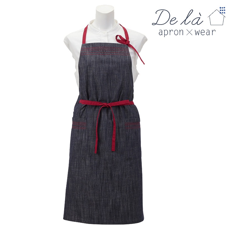 ��De la apron��wear�ۥɥ� �� �饤�ȥ��󥹥ǥ˥� + �������� �ɤ��夦 ��ݤ� ���ץ���