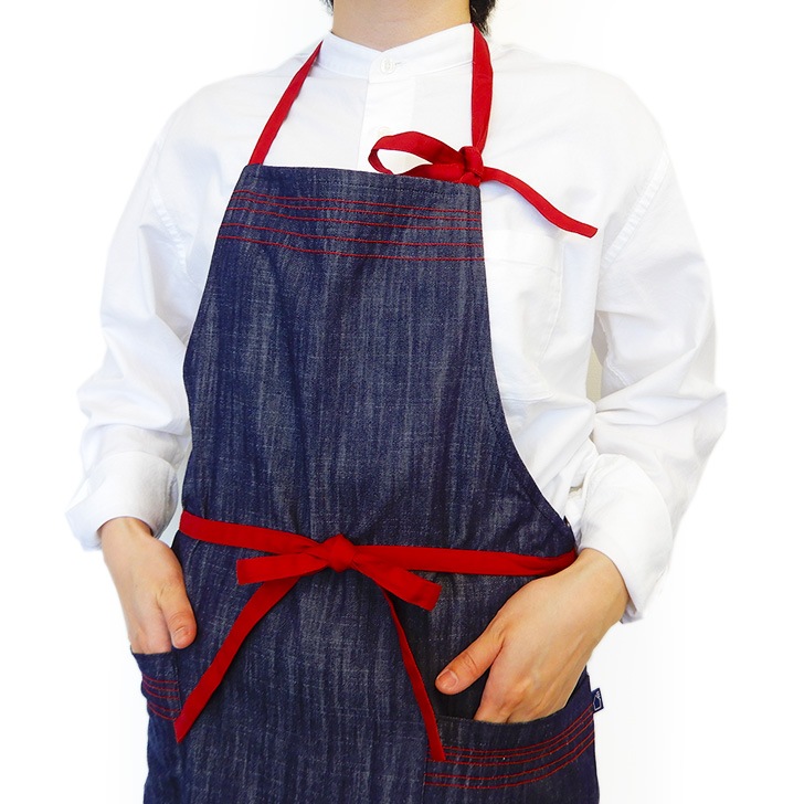 ��De la apron��wear�ۥɥ� �� �饤�ȥ��󥹥ǥ˥� + �������� �ɤ��夦 ��ݤ� ���ץ���