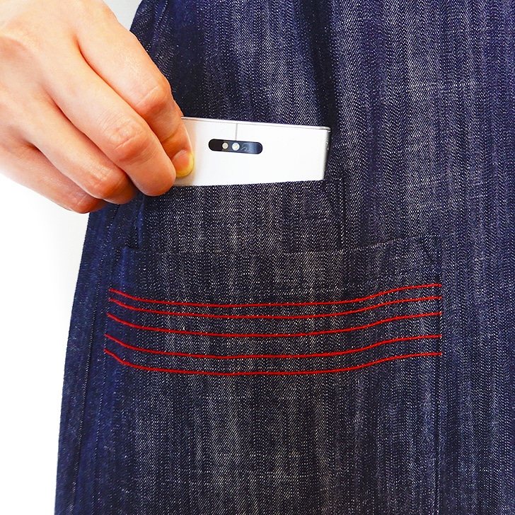 ��De la apron��wear�ۥɥ� �� �饤�ȥ��� �ǥ˥� + �������� �ɤ��夦 ������ ���ץ���