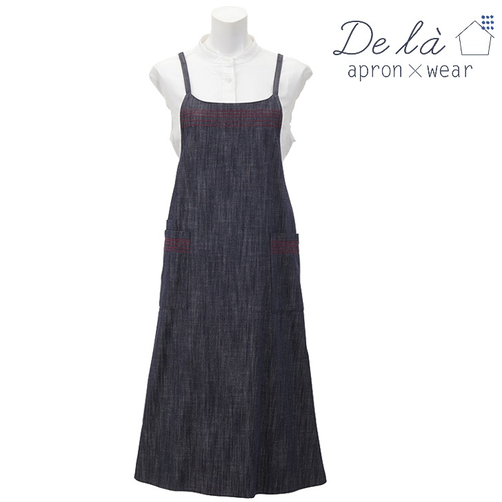 ��De la apron��wear�ۥɥ� �� �饤�ȥ��� �ǥ˥� + �������� �ɤ��夦 ������ ���ץ���