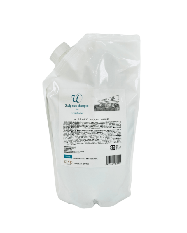 u Scalp Shampoo 2.0  詰め替え用（600ｍl)