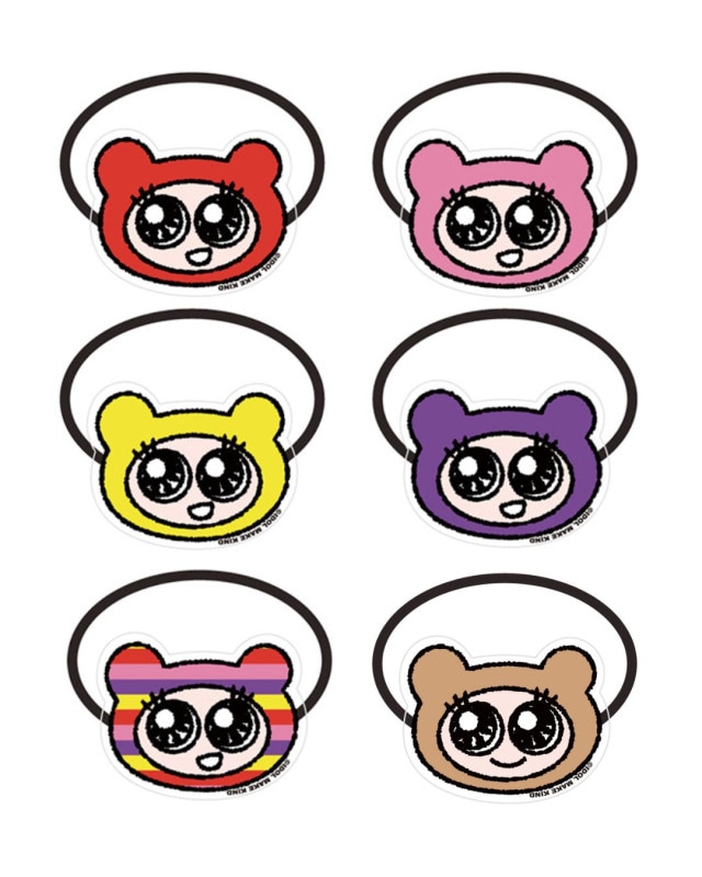 かいんどちゃんヘアゴム（オリジナルver./ももクロver.）