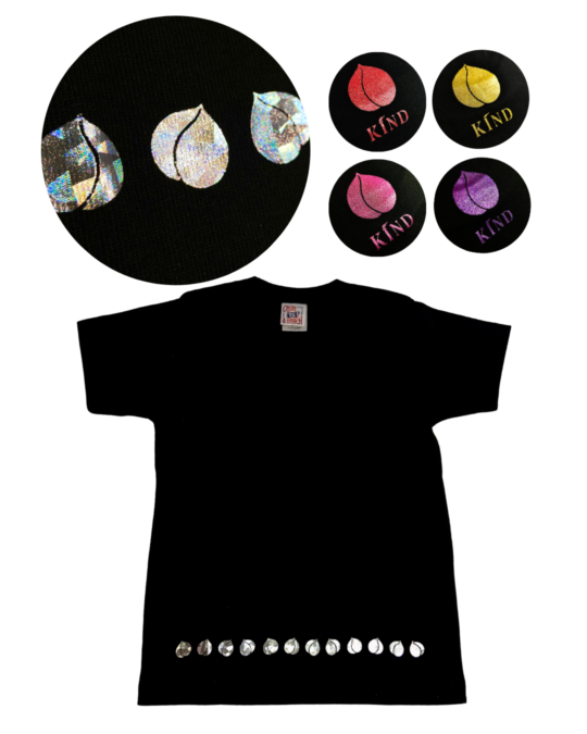 【SALE！】【子供サイズのみ】オリジナル幸せTシャツ★キラキラver.