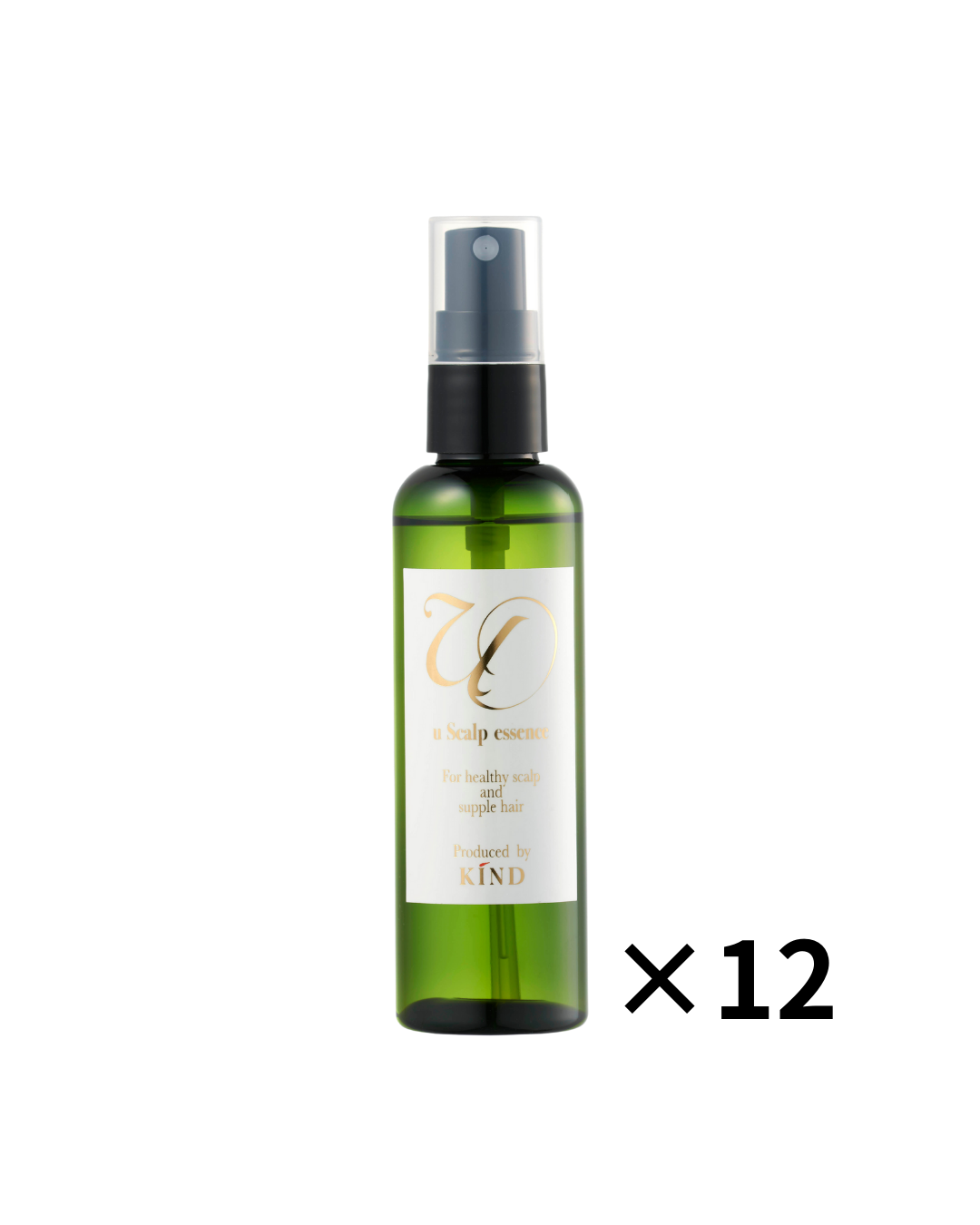 【12本まとめ買い 30% OFF】u Scalp essence 100ml×12本　ヘッドスパ90分チケット付き