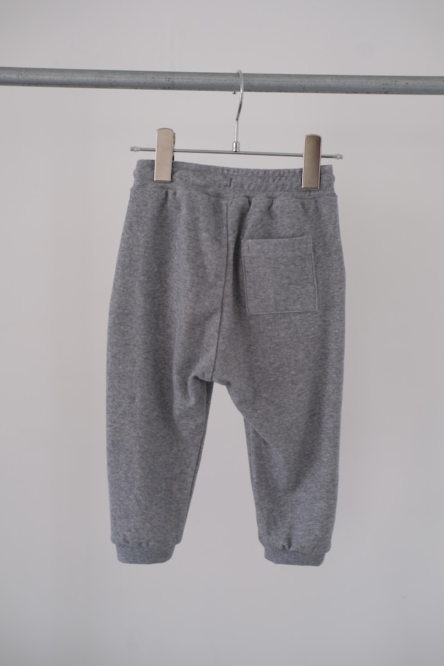 Organic Cotton Pail Jogger Pants グレー