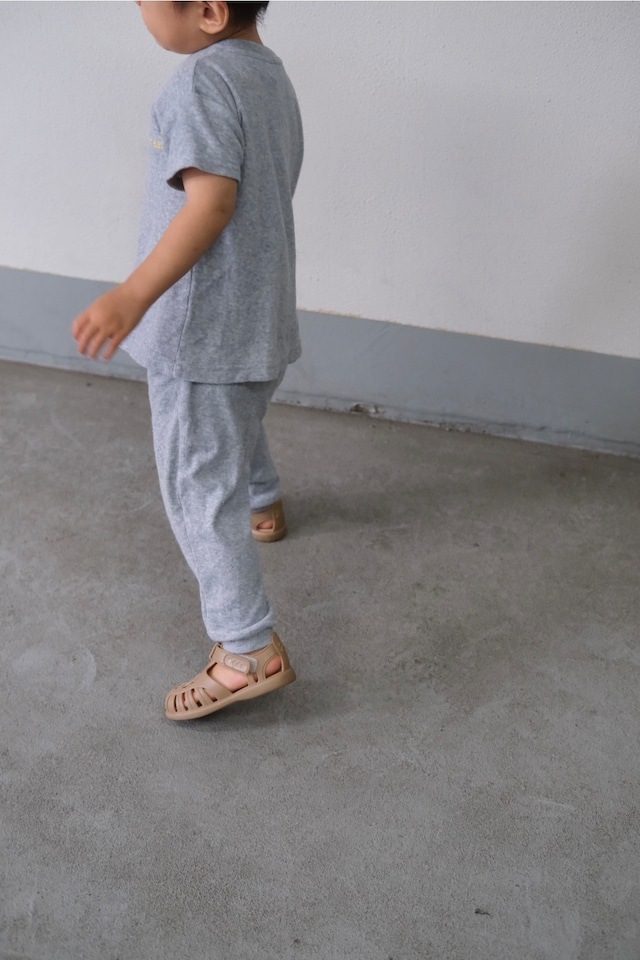 Organic Cotton Pail Jogger Pants グレー