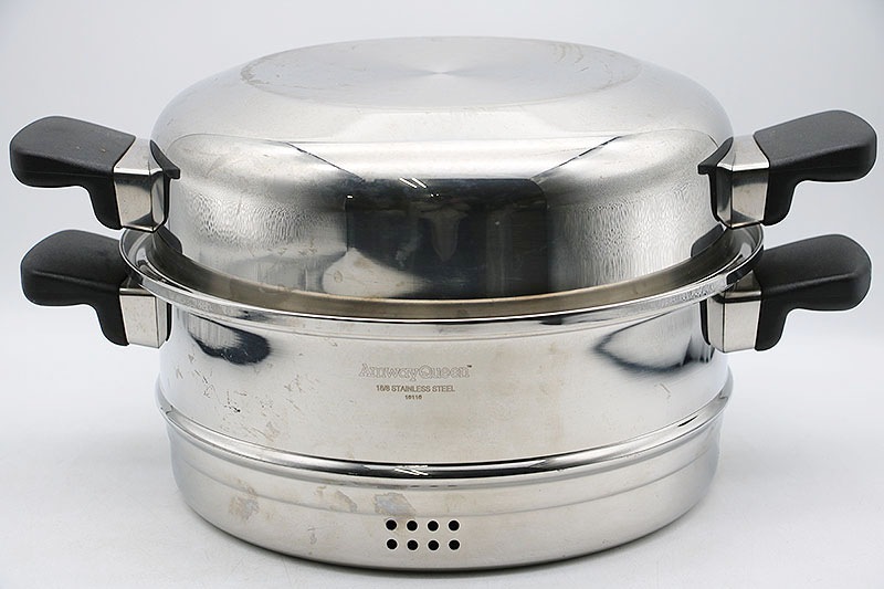 中古【アムウェイクイーンクックウエア 6Lシチューパンセット