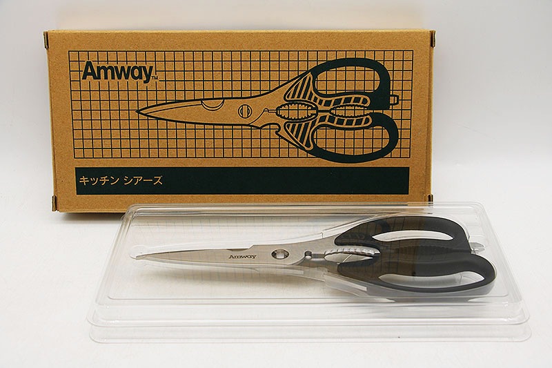 ◇新品未使用 アムウェイ クィーン キッチンシアーズ 料理用ハサミ