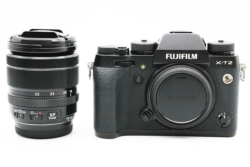 □FUJIFILM 富士フィルム X-T2 レンズキット 元箱あり 中古良品