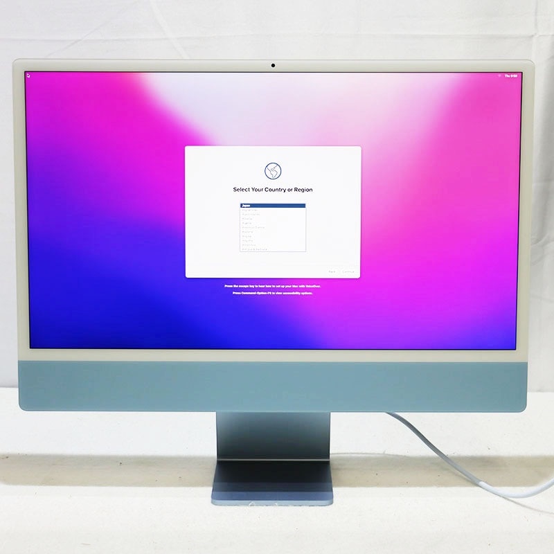 美品！ iMac M1 24インチ [SSD512GB メモリ8GB] パープル