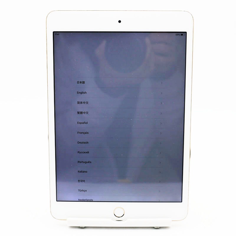 ◎Apple iPad mini 第3世代 MGYK2J/A 128GB ゴールド 元箱あり 中古並