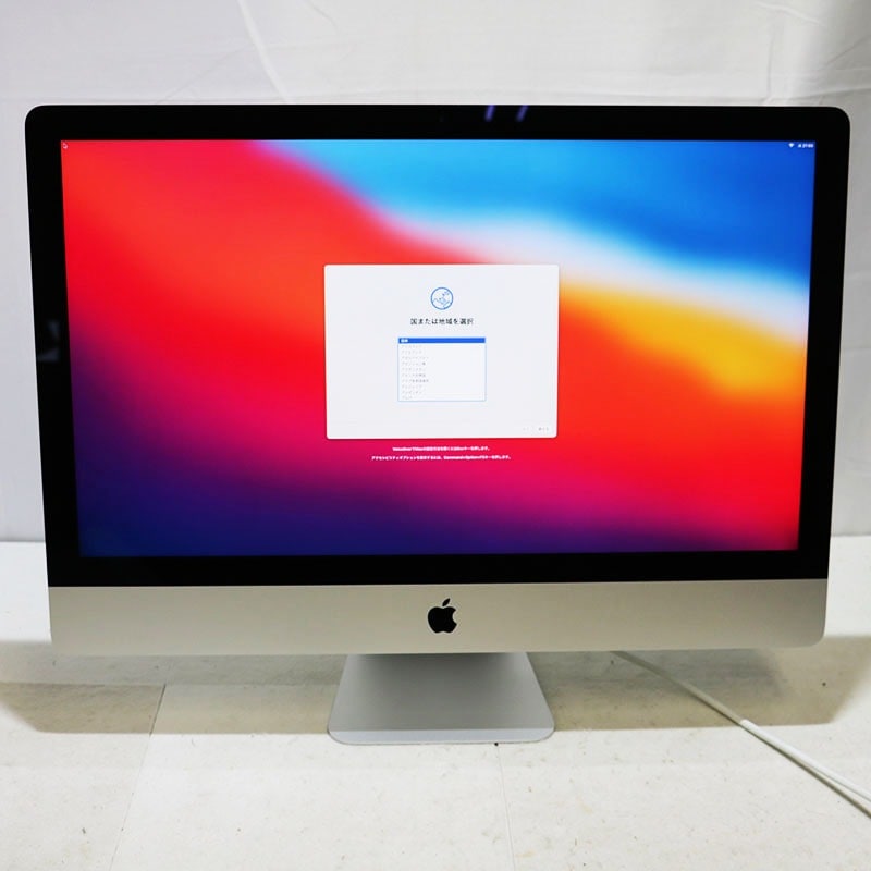 訳ありiMac 27インチ 　5K retina 2015 Apple iMac 27インチ Retina 5Kディスプレイモデル MK482J/A