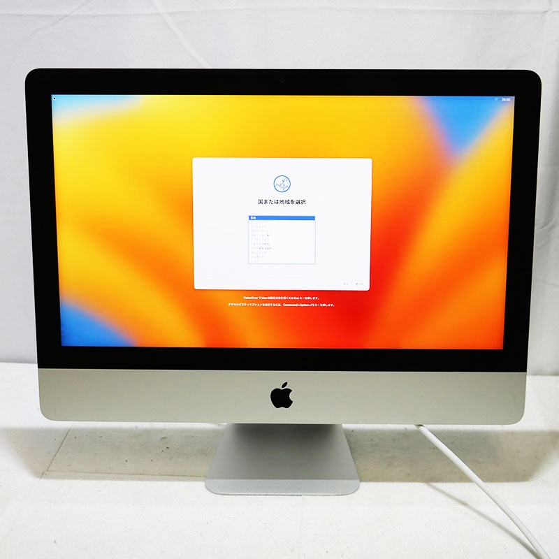 ◎Apple iMac Retina 4K, 21.5-inch, 2017 3.0GHz i5/8GB/HDD 1TB 中古 