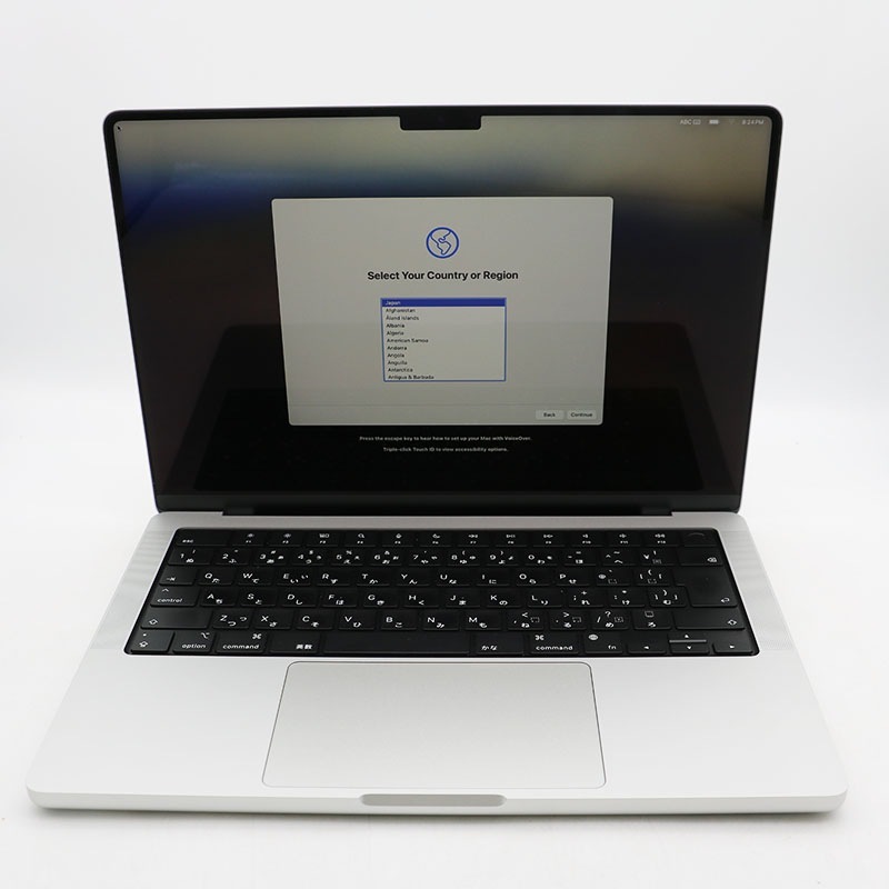 Apple MacBook 14回充電 バッテリー容量100% 寝そべっ メモリ16GB