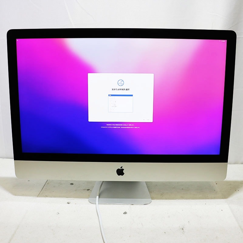 k*a様 iMac 27インチ 2019 Retina 5K、メモリ40GB、3 Apple 27