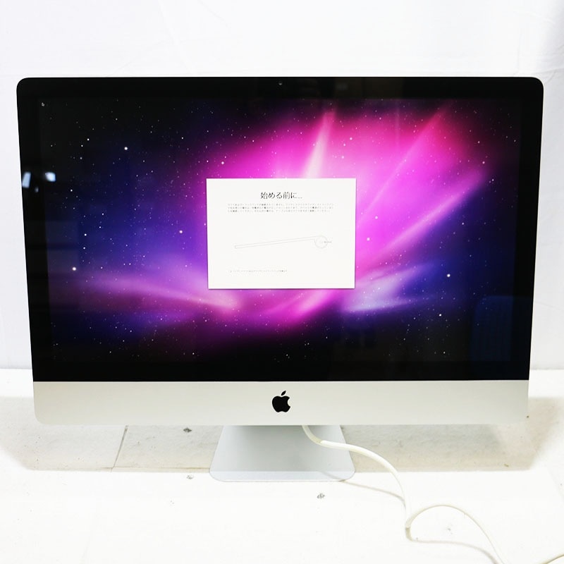 ジャンク iMac 27インチ（Mid 2011） Core i5 2.7GHz/4GB/1TB